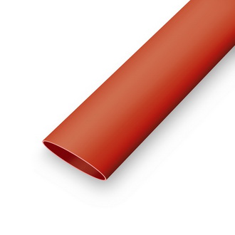 ТЕРМОУСАДКА Ф3 КРАСНЫЙ, Термоусадка диаметр 3 красный, для провода до 2,7 мм
