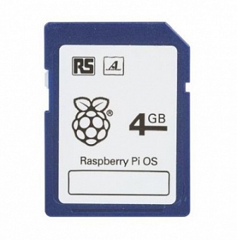 RASPBERRY-PI / PROG-4GB-SDCARD, Карта памяти SD 4Gb с предустановленным Debian 6 Linux 2 Gb