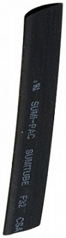 F32-8 мм трубка термоусадочная черная 2:1, 1м
